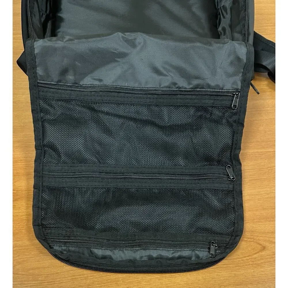 Vooray Avenue Backpack Blue and Black NWT 17x11x6 Multi Pockets Lightweight